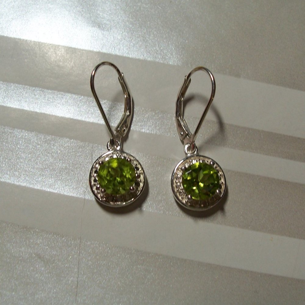 Peridot Earrings